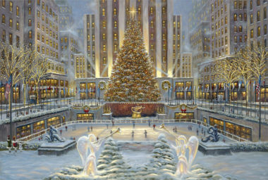 Holidays in New York, Rockefeller Plaza