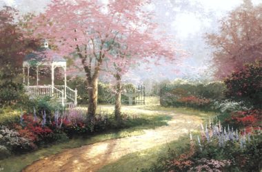 Morning Dogwood by Thomas Kinkade