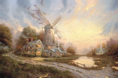 Wind Of The Spirit by Thomas Kinkade