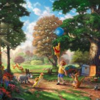 Winnie the Pooh II by Thomas Kinkade