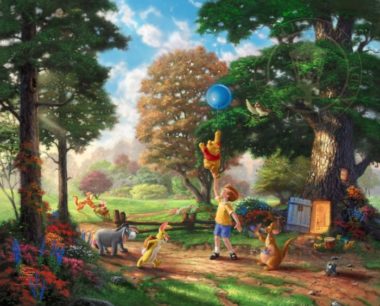 Winnie the Pooh II by Thomas Kinkade