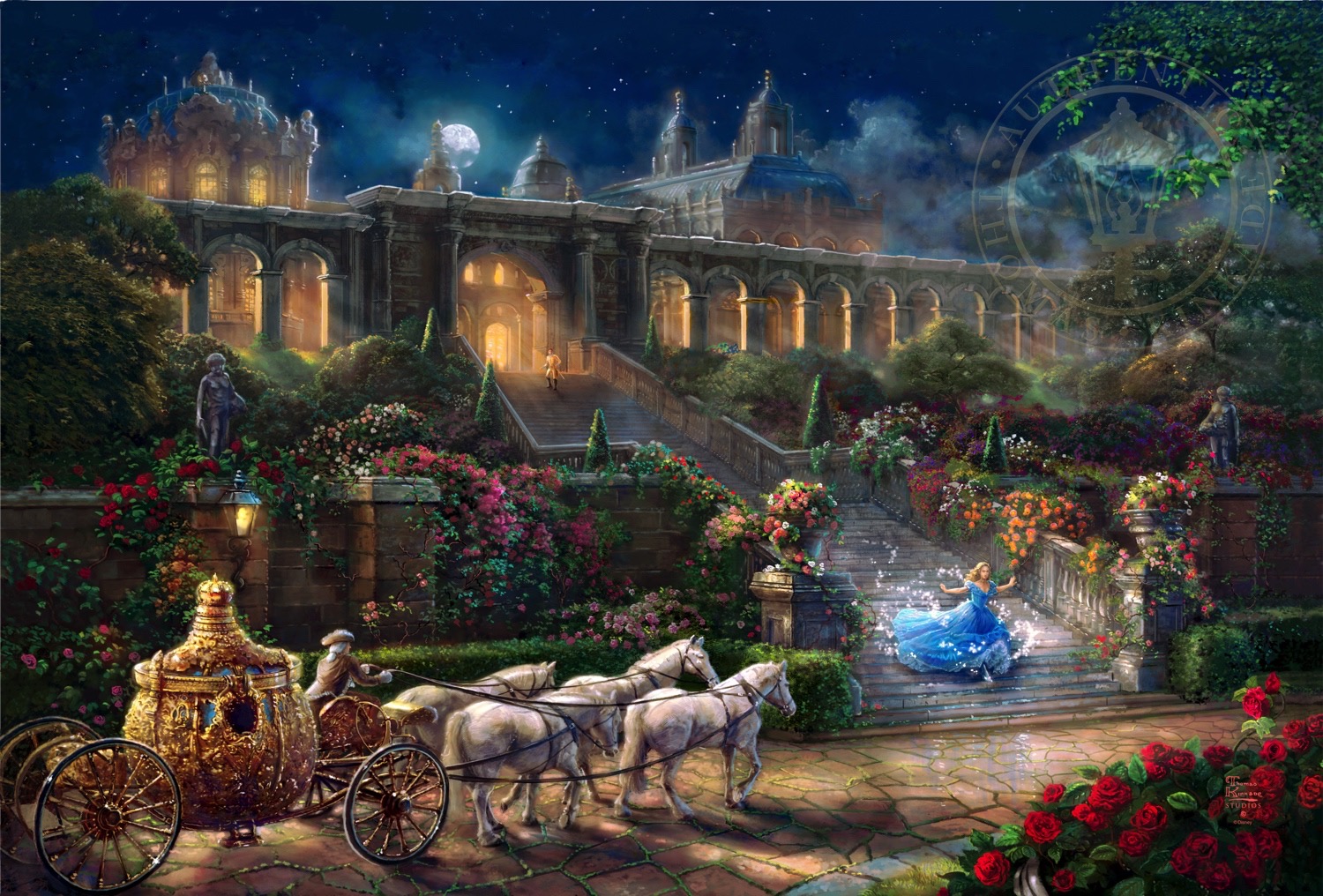 Disney Dreams: Thomas Kinkade Brings Classic Disney Moments to Life