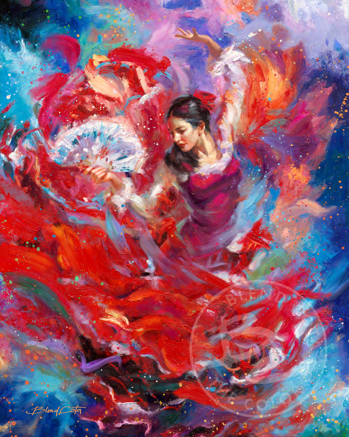 Flamenco Dancer - LightHouse Galleries.