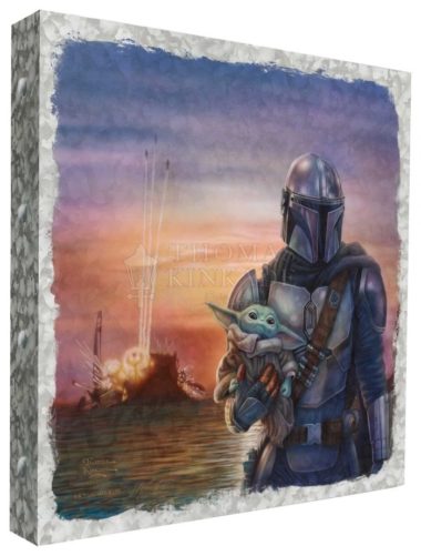The Mandalorian™ – A New Direction – 14″ x 14″ Metal Box Art