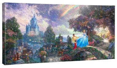 Cinderella Wishes Upon a Dream 16X31