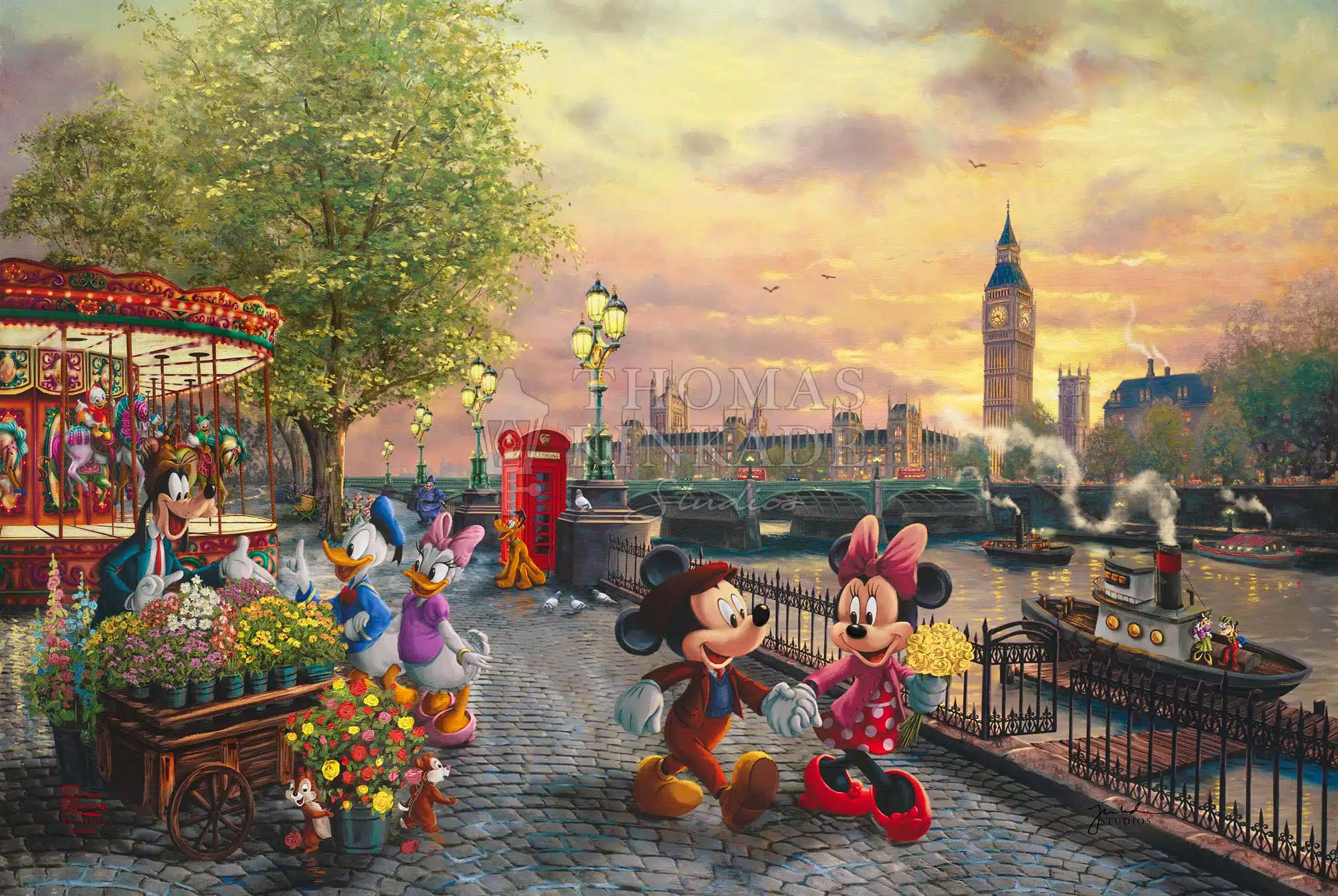 Mickey and minnie in london lighthouse galleries