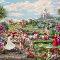 Thomas Kinkade Walk of Faith 24 x 36 Gallery Wrap Canvas