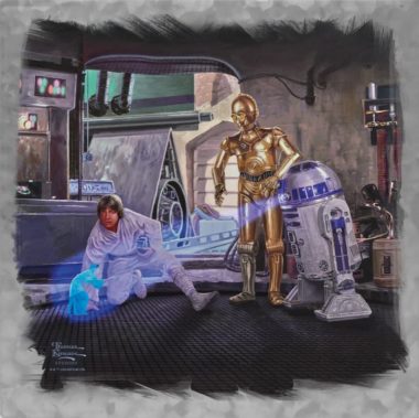 You're My Only Hope – 14″ x 14″ – Metal Box Art