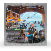 Liberation of Naboo – 14″ x 14″ – Metal Box Art