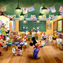 Mickey and Minnie Schoolhouse