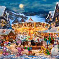 Mickey and Minnie Christmas Market