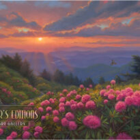 Craggy Mountain Sunset