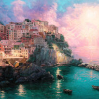 Manarola At Twilight