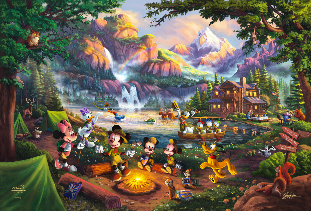 Mickey and Minnie Campsite Tales